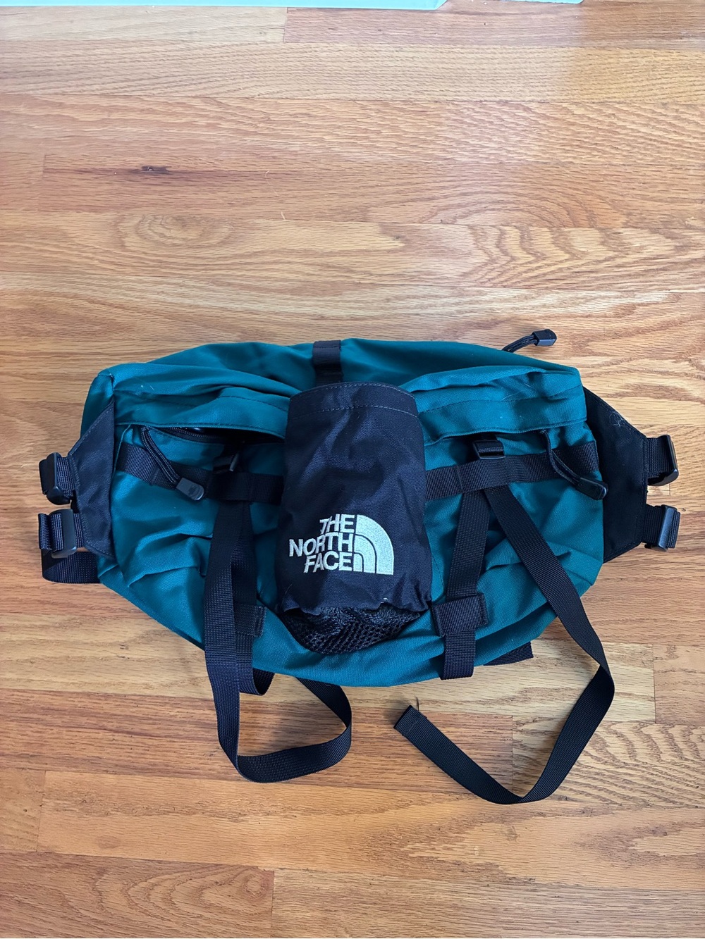 The North Face Vintage The North Face Lumbar Fanny Pack Green and Black